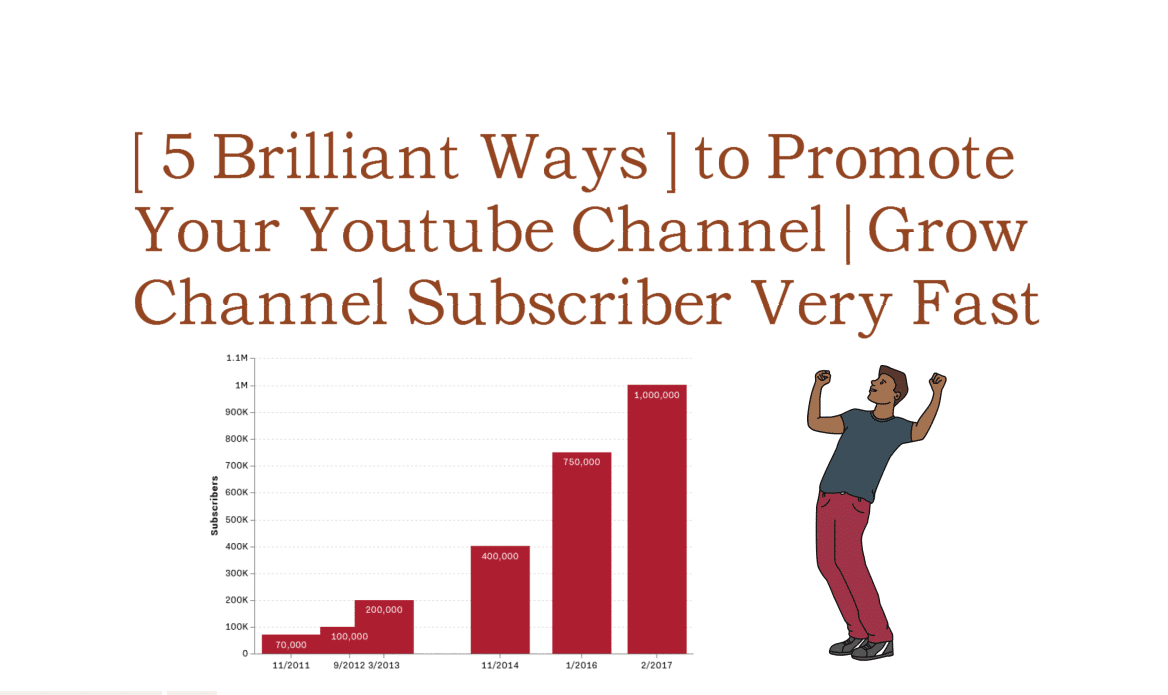 [ 5 Brilliant Ways ] to Promote Your YouTube Channel | Grow Channel Subscriber Very Fast